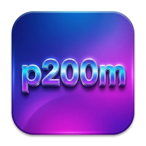 p200m Logo - Resmi